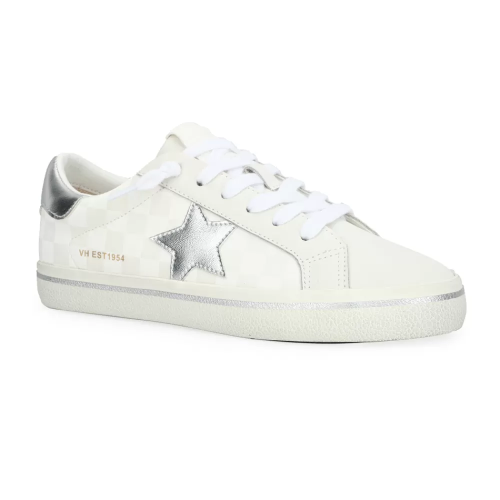 Vintage Havana FLAIR 35 - WHITE CHECKERED/SILVER
