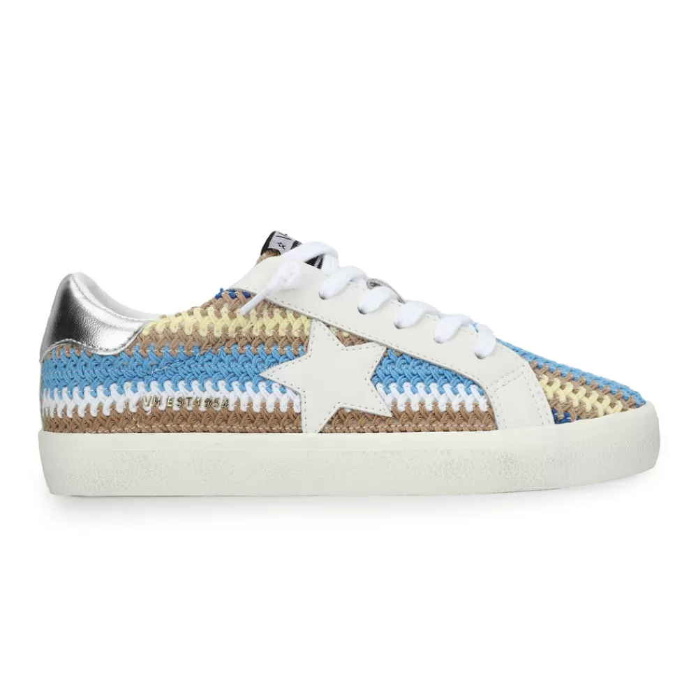 Vintage Havana FLAIR 46 - BLUE/BROWN CROCHET MULTI