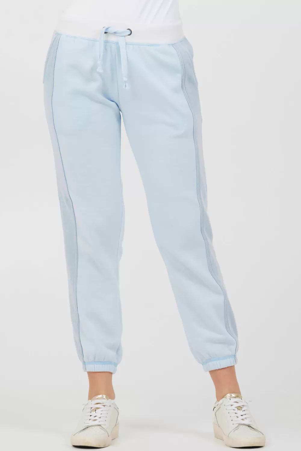 Vintage Havana Grey Smoke Colorblock Fleece Joggers