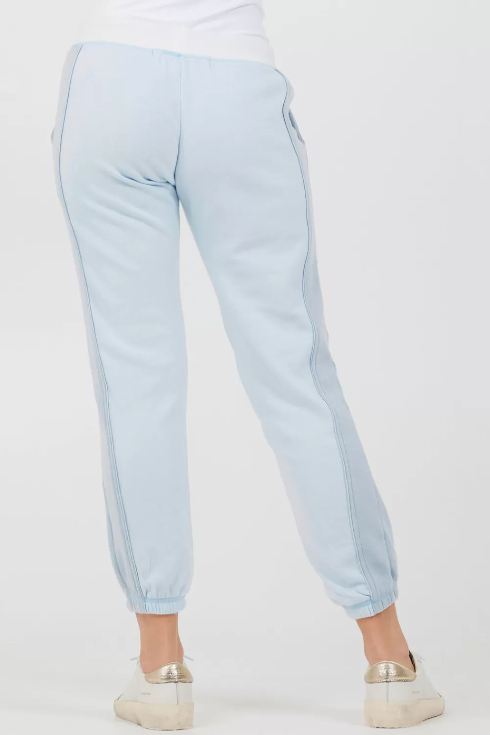 Vintage Havana Grey Smoke Colorblock Fleece Joggers