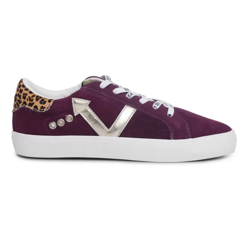 Vintage Havana JORDY - BURGUNDY LEOPARD MULTI