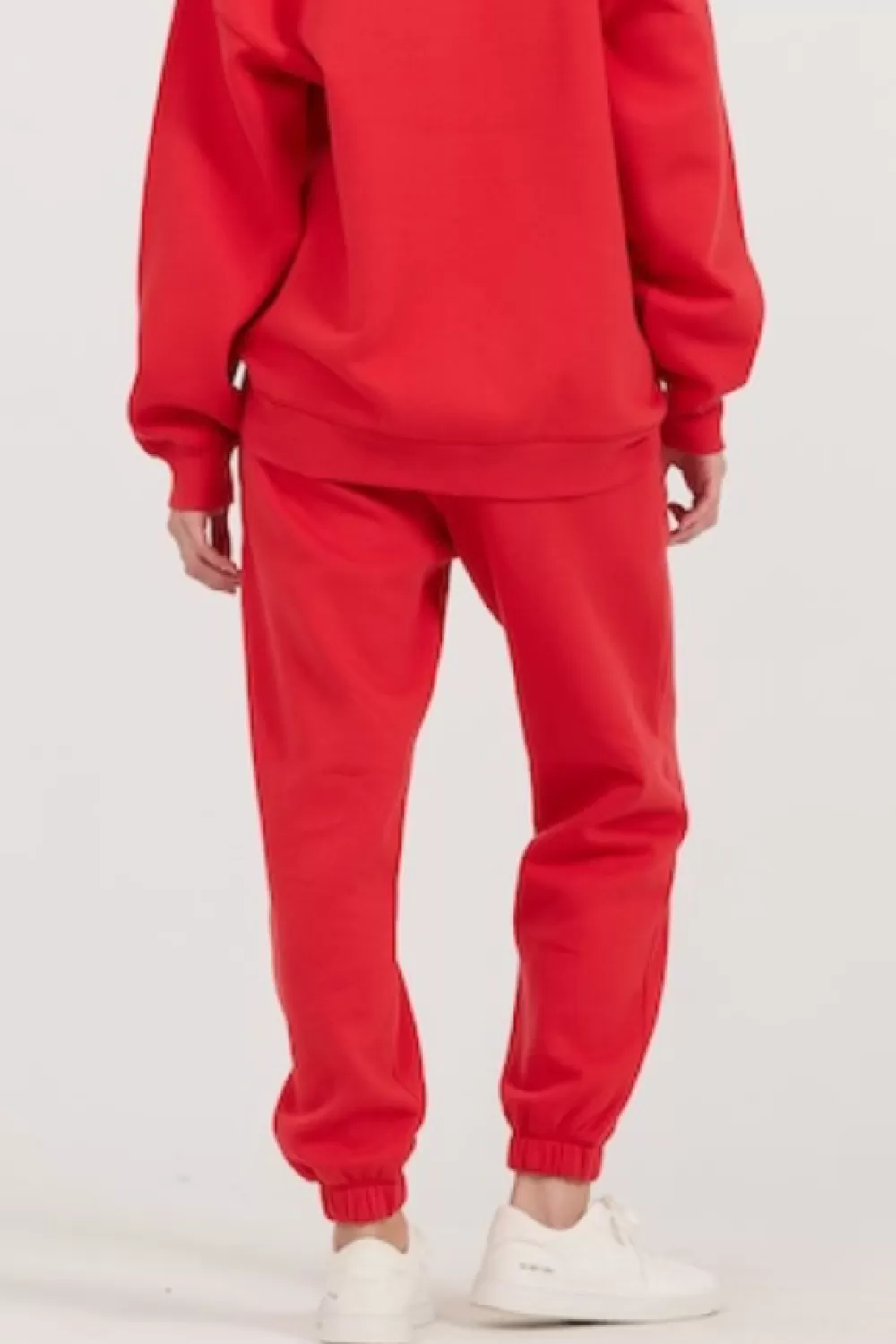 Vintage Havana Red/ Black/ Light Grey Garment Dye Jogger W/ Screen Print